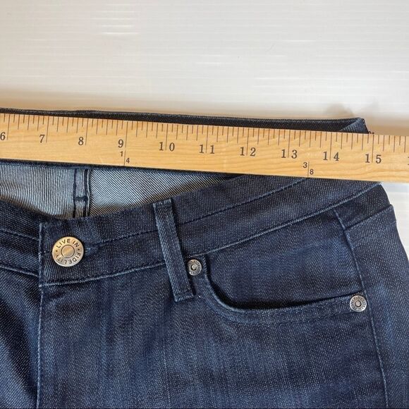 NWT Fidelity Jeans Japan Rose Long Flare Phantom Rinse Denim Women's Size 29 - Picture 8 of 11